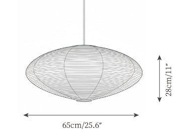 Model 21A ∅ 25.6″ x H 11″