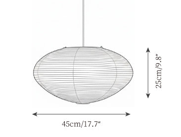 Model 26A ∅ 17.7″ x H 9.8″