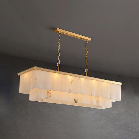 Windham Long Alabaster Chandelier – detail 12