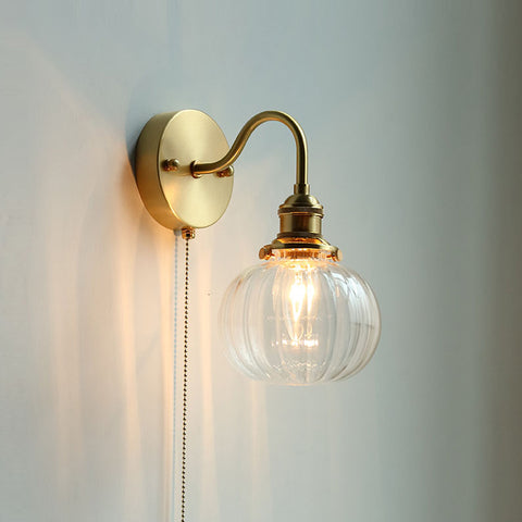 Wingbo Glass Wall Lamp – detail 12