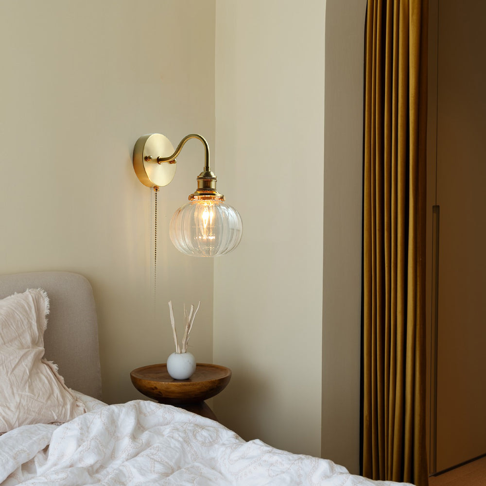 Wingbo Glass Wall Lamp – detail 2