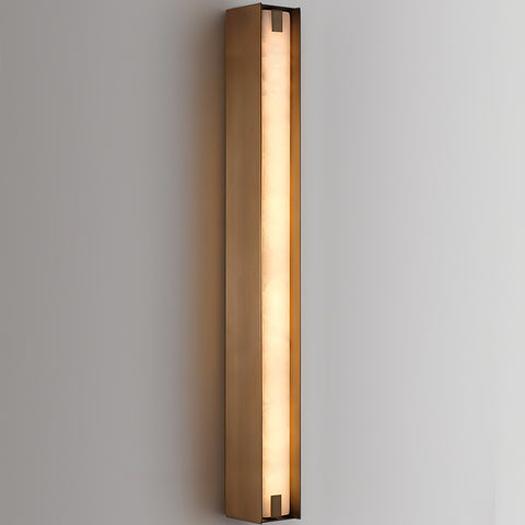 Wythe Linear Alabaster Wall Sconce – detail 18