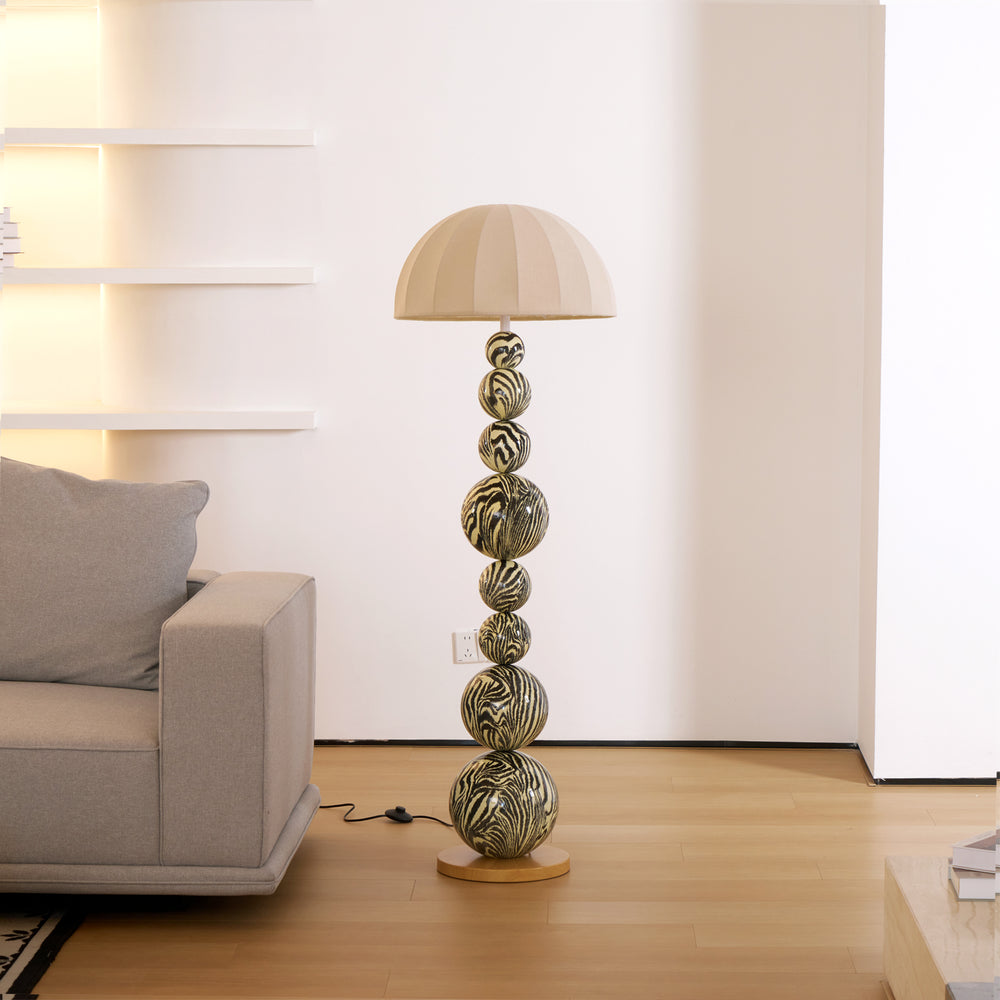 Zebra Floor Lamp – detail 2