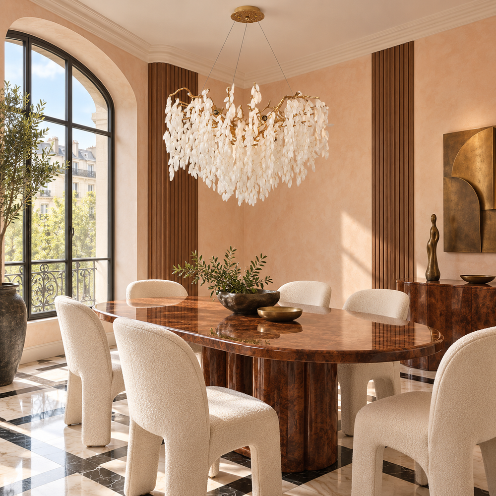 Zermatt Wisteria Waterfall Chandelier – detail 2