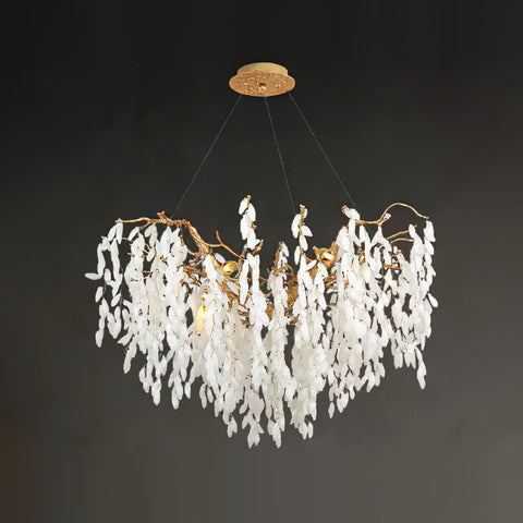 Zermatt Wisteria Waterfall Chandelier – detail 12