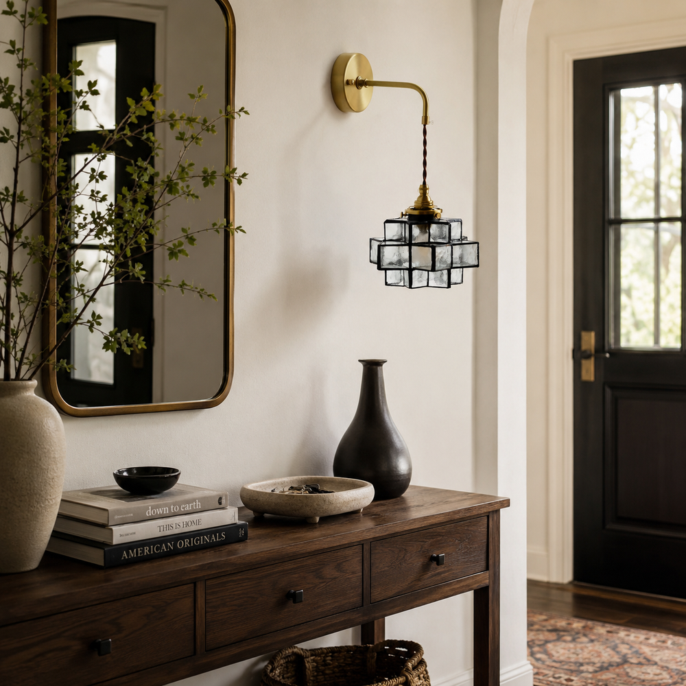 Ziggy Glass Wall Sconce – detail 2