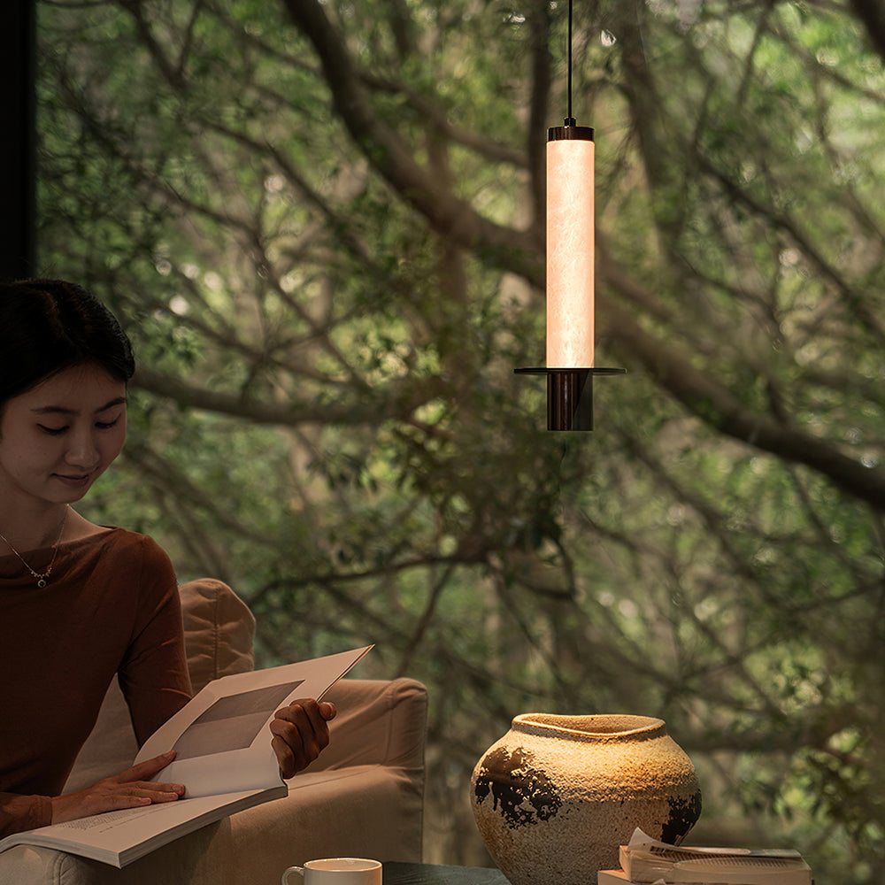 Zigrina Alabaster Pendant Light – detail 2