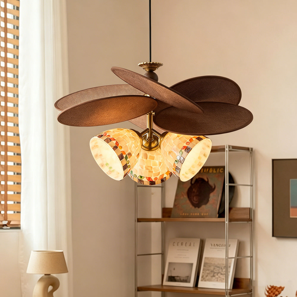 Zinnia Flora Chandelier – detail 2
