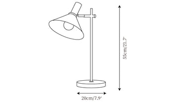 Anvia Table Lamp — Dimension drawings 1