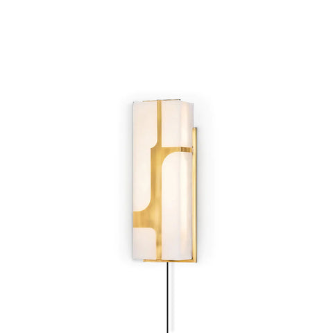 Ariel Alabaster Plug In Wall Lamp – detail 12