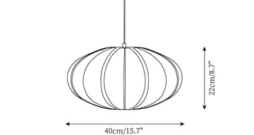 Suspension Bombori — Plans de dimensions 1