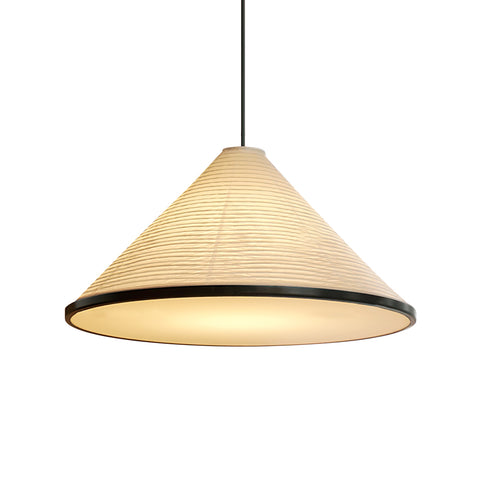 Cone Washi Pendant Light – detail 15