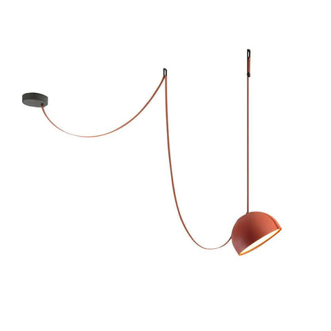 Light Rail Semispheres Leather Pendant Lamp – detail 17