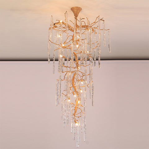 Willow Glass Chandelier – detail 20