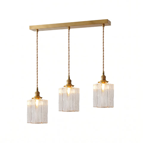Jewel Glass Brass Pendant Light – detail 28