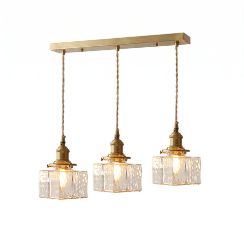 Jewel Glass Brass Pendant Light – detail 26