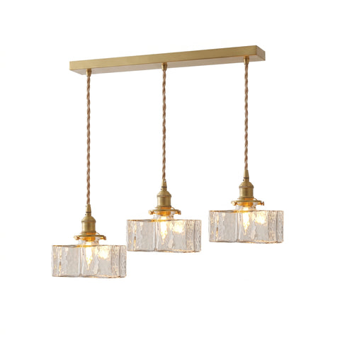Jewel Glass Brass Pendant Light – detail 27