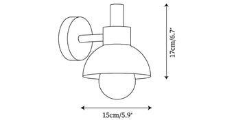 Fanta Wall Lamp — Dimension drawings 1
