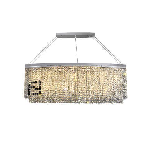 Liliana Rectangle Crystal Chandelier – detail 18