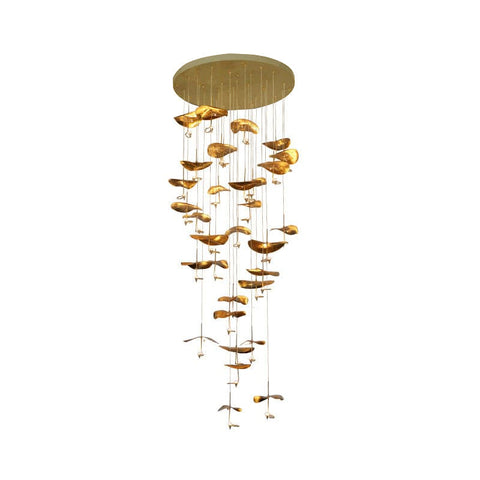 Lotus Leaf Chandelier – detail 25