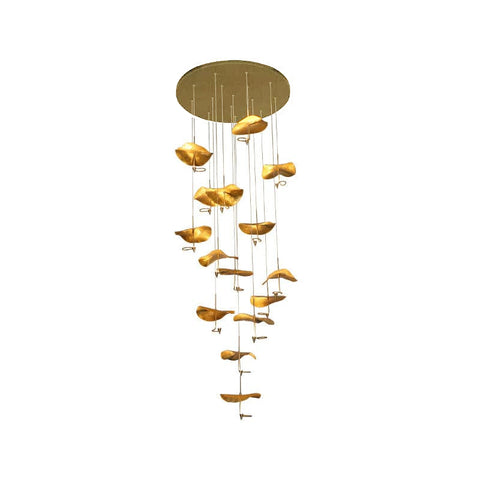 Lotus Leaf Chandelier – detail 24