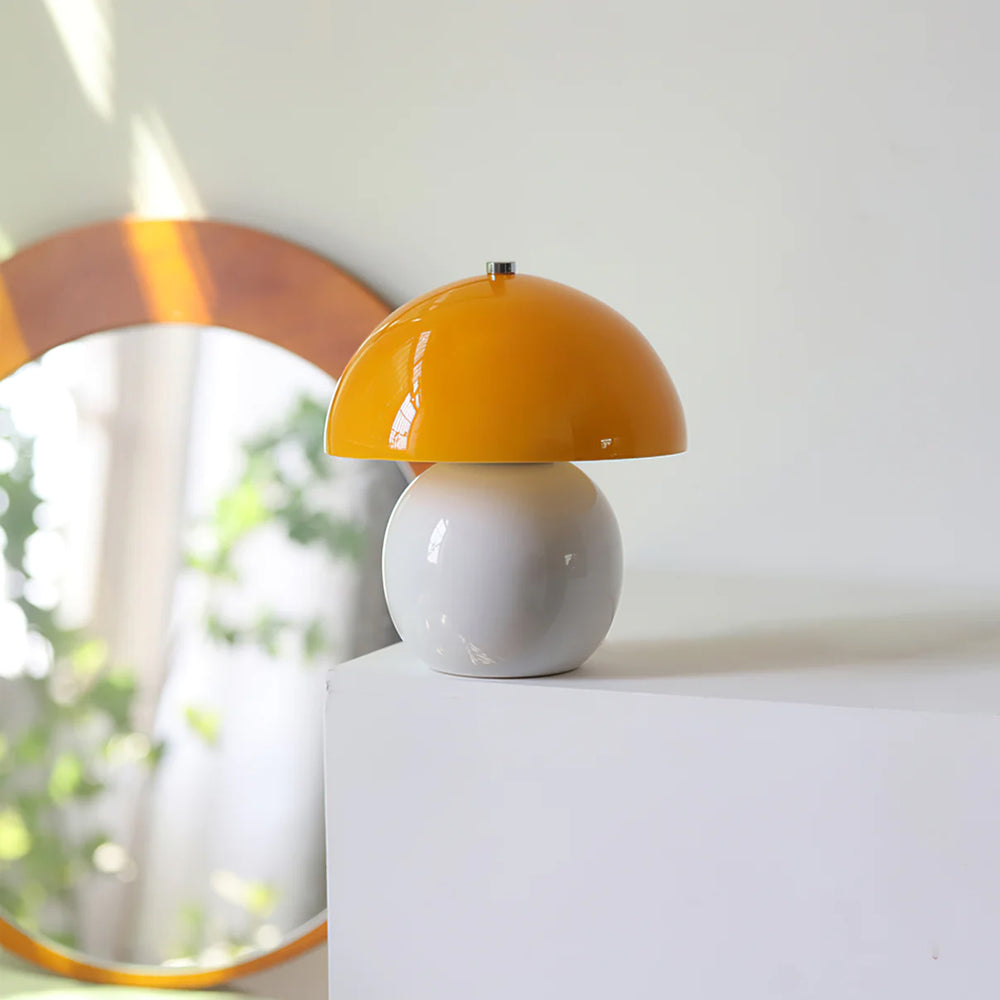 Mushroom Ceramic Table Lamp – detail 2