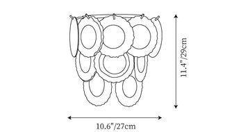Nenufar Wall Lamp — Dimension drawings 2