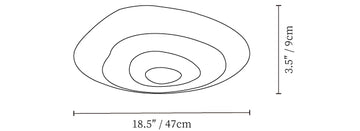 Ripple Ceiling Lamp — Dimension drawings 1