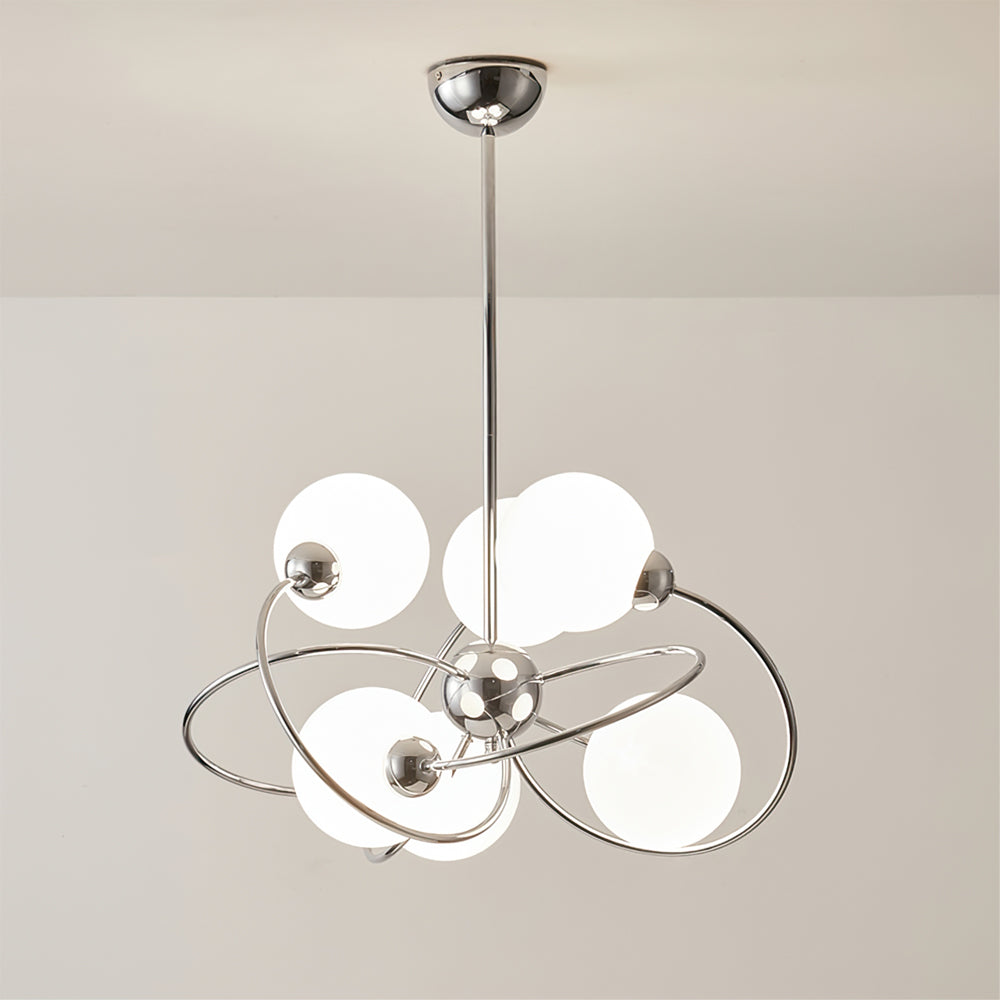 Sputnik Space Age Chandelier – detail 2