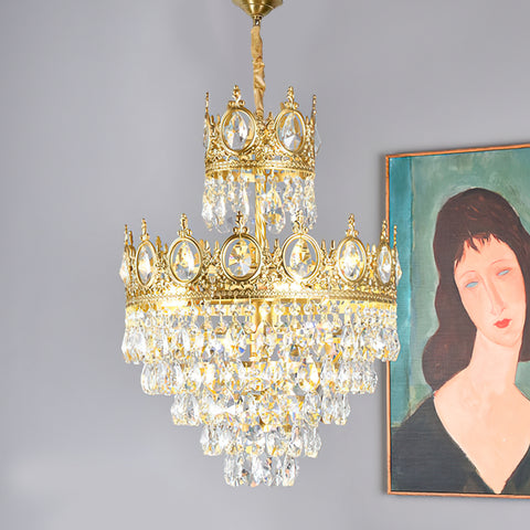 Linfort Brass Chandelier – detail 34