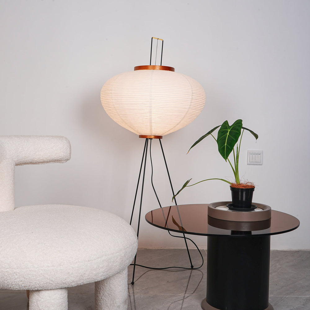Washi Paper Floor Lamp – detail 2