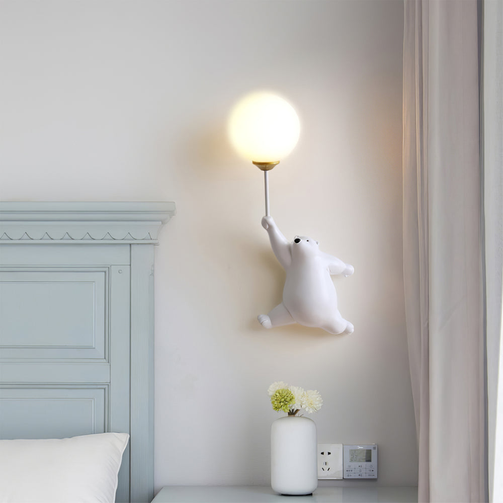 Bear Balloon Wall Lamp – detail 2