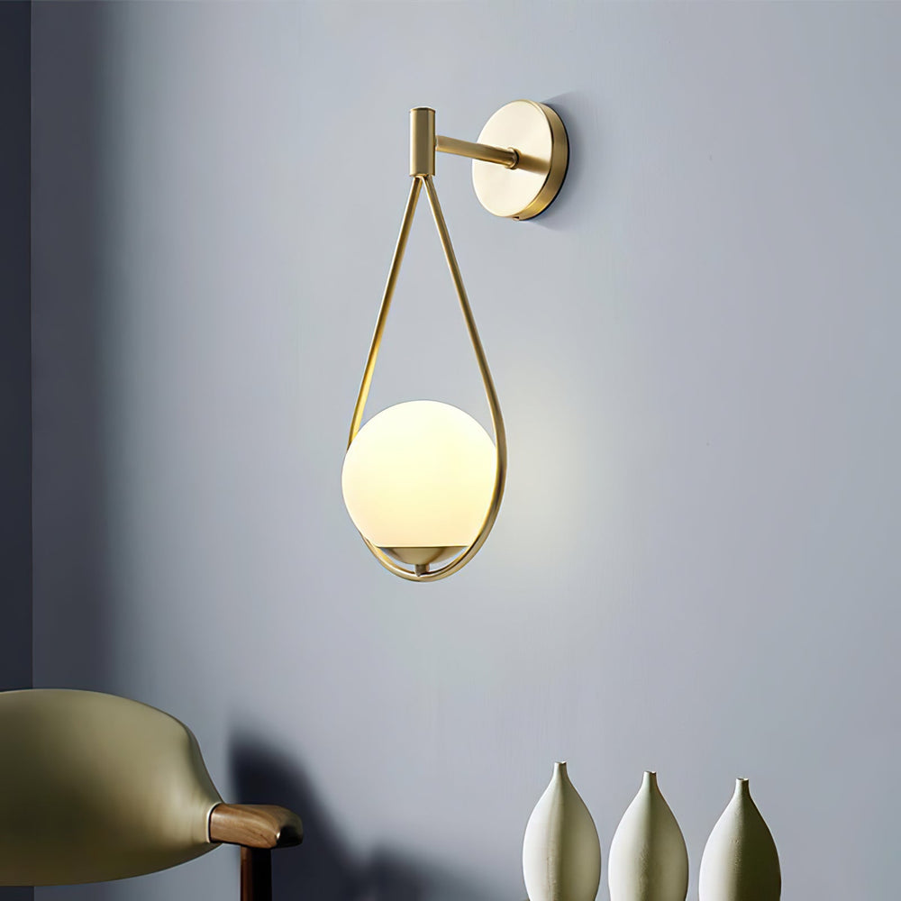 Brass Vanity Wall Lamp – detail 2