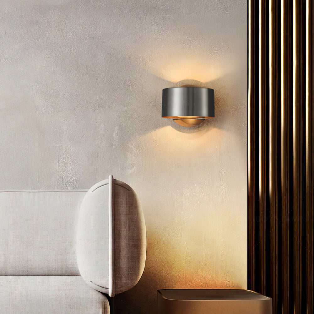 Brass Drum Wall Lamp – detail 2