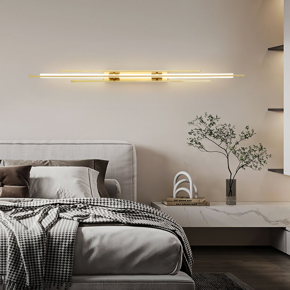 Brass Line Wall Lamp – detail 2