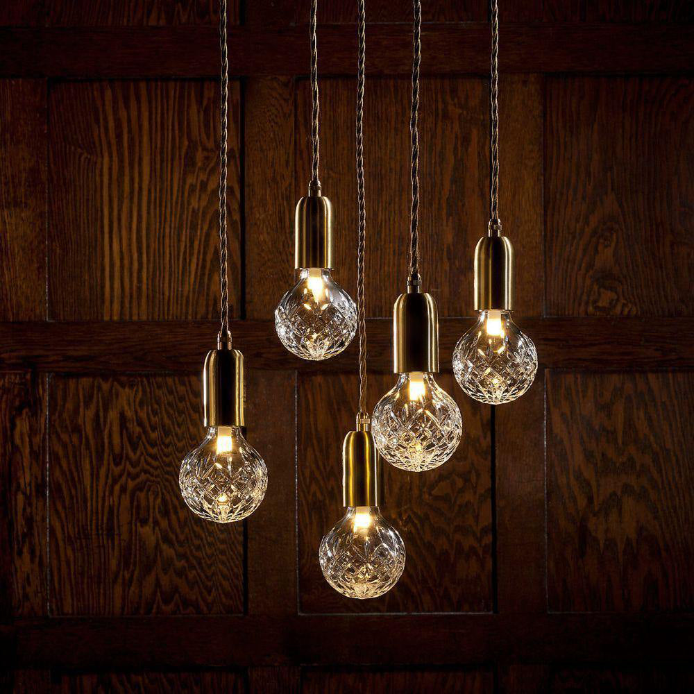 Crystal Bulb Pendant Light – detail 2