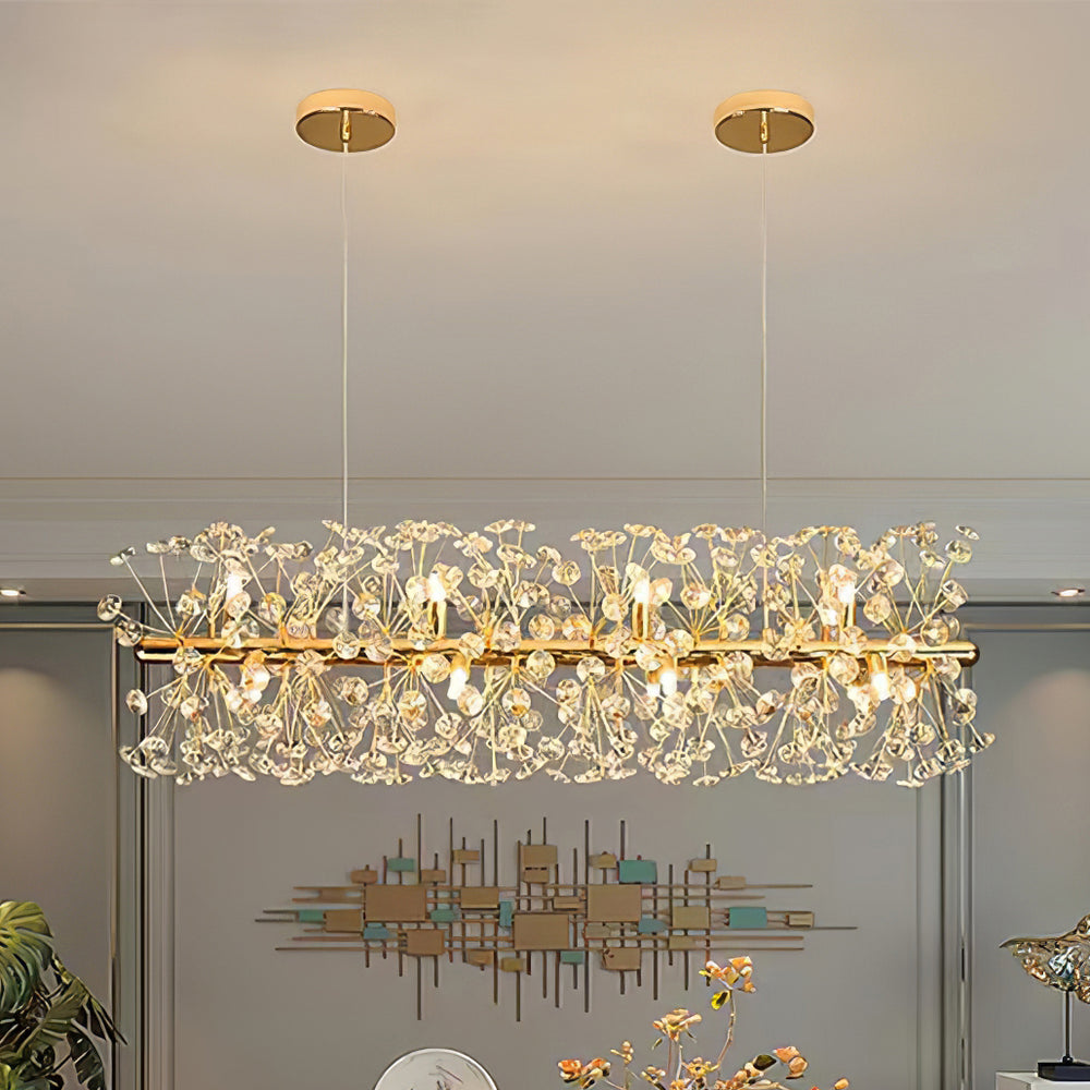 Crystal Firework Chandelier – detail 2