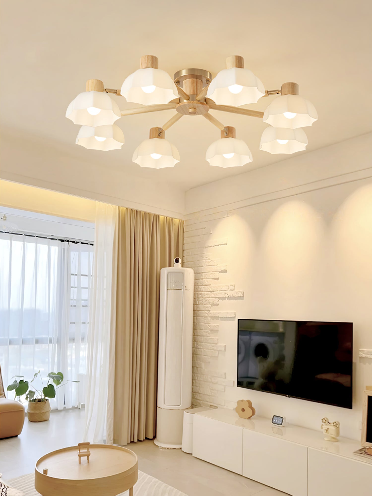 Floral led ceiling light hotsell