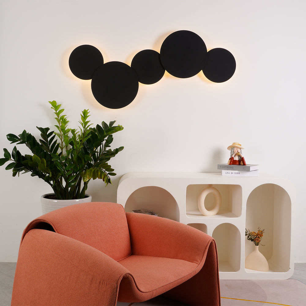 Art Fluorescent Wall Lamp – detail 2