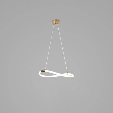 Serpentine Glow Gold Chandelier – detail 6