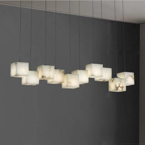 Alabaster Box Chandelier – detail 15