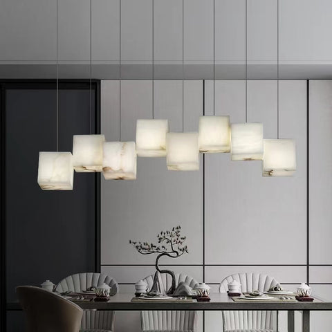 Alabaster Box Chandelier – detail 16