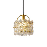 Lampe Suspension Verre Floral Petit