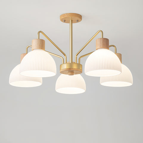 Ribbed Chandelier – detail 11