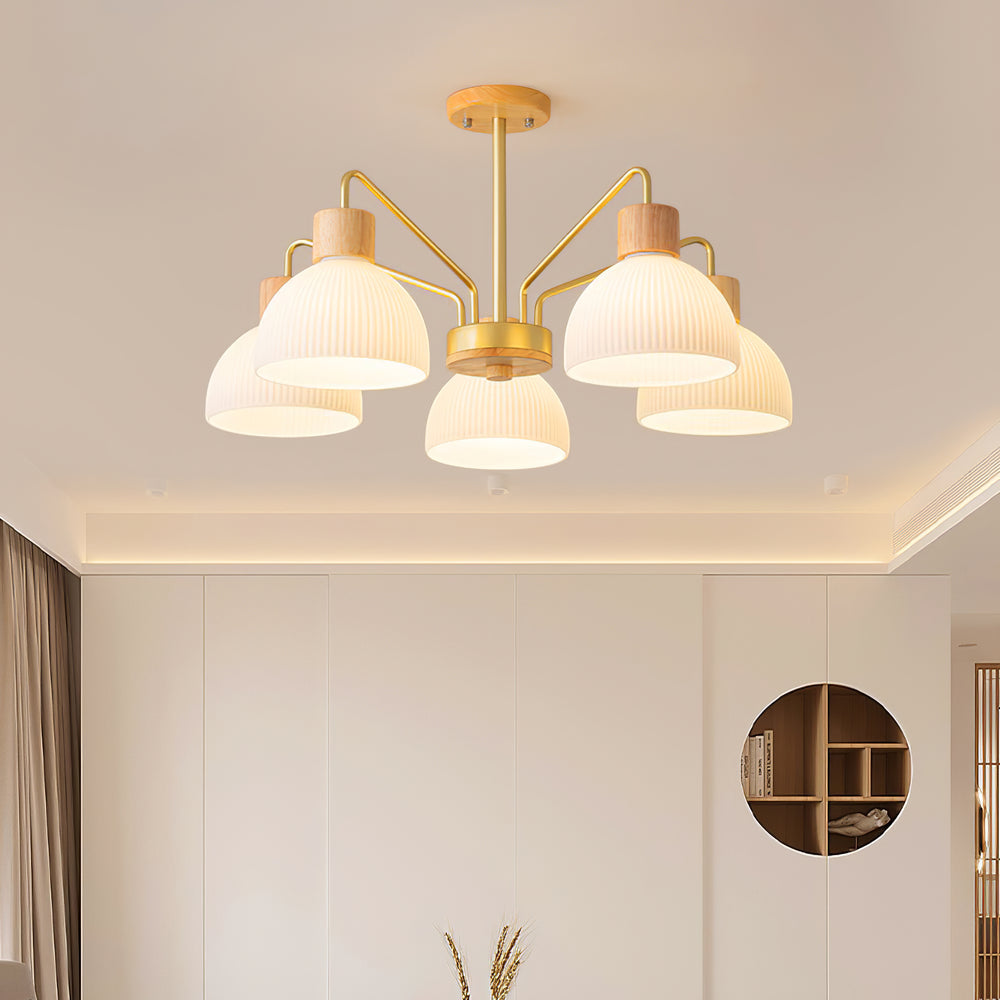 Ribbed Chandelier – detail 2