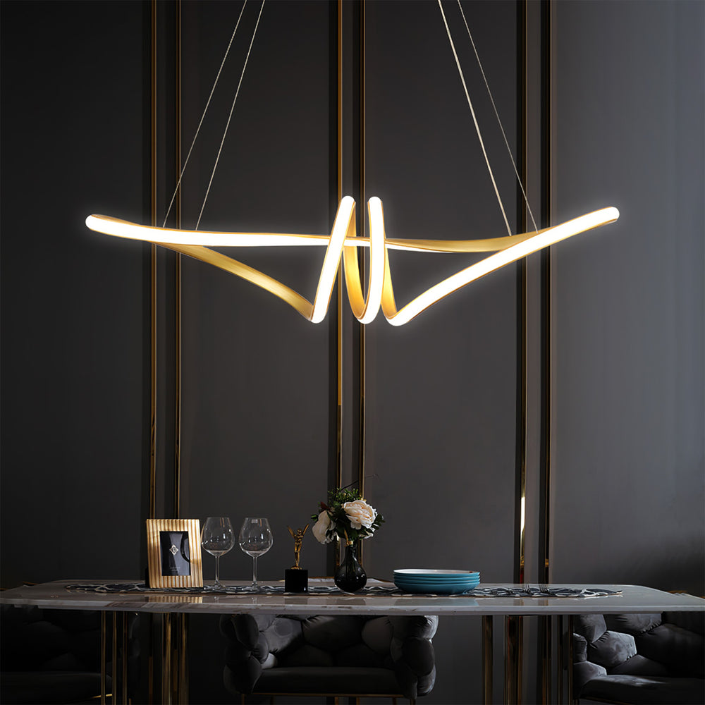 Ribbon Chandelier – detail 2