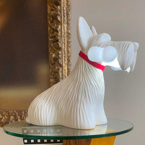 Hazel Mazel Scottie Shaped Table Lamp