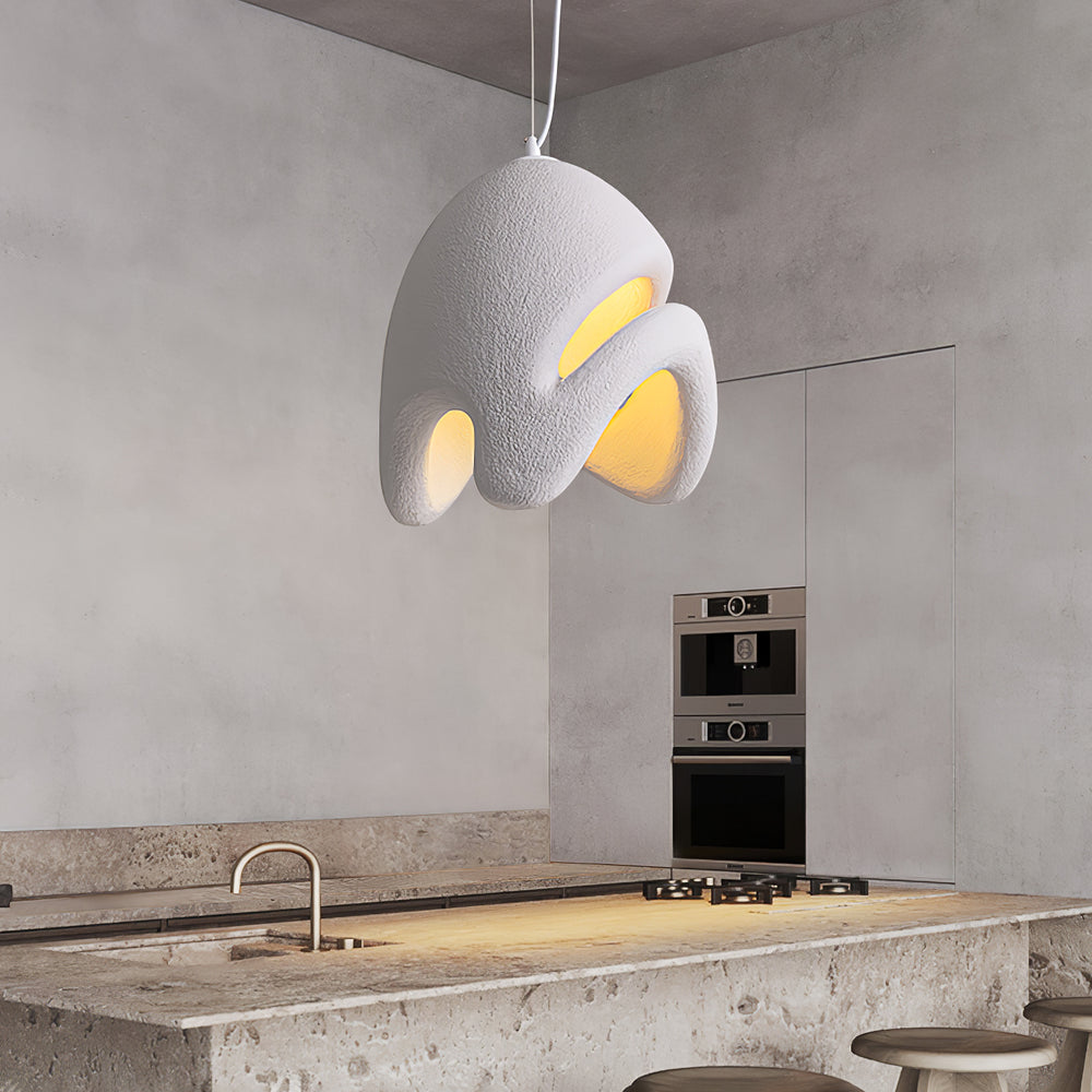 Wabi Sabi Resin Pendant Lamp – detail 2