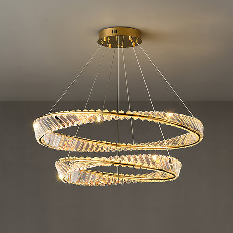 Wave Circle Crystal Chandelier – detail 15