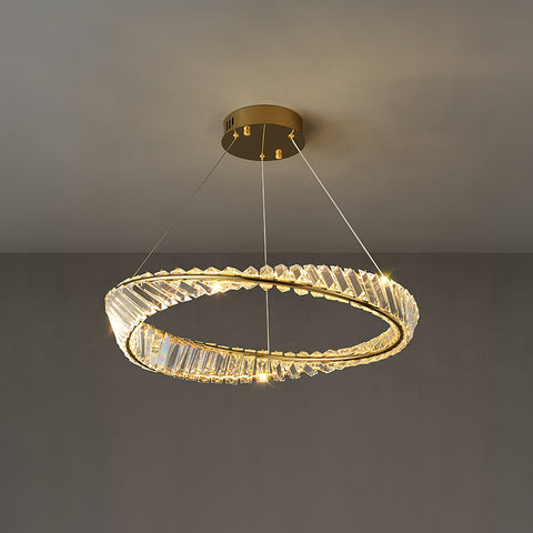 Wave Circle Crystal Chandelier – detail 25